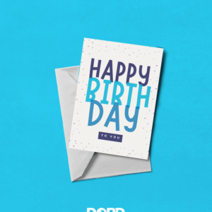 Happy Birthday To You (Blue)