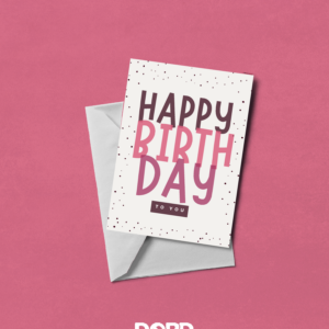 Happy Birthday To You (Pink)