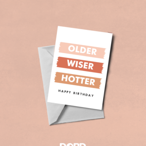 Older. Wiser. Hotter.